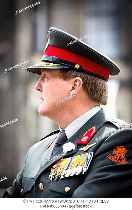 King Willem-Alexander attends the annual Veteranendag (veteran's day) and the military parade in The Hague, The Netherlands, 29 June 2013
