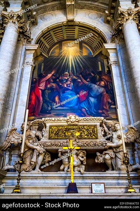 Altar of santa maria della salute Stock Photos and Images ...