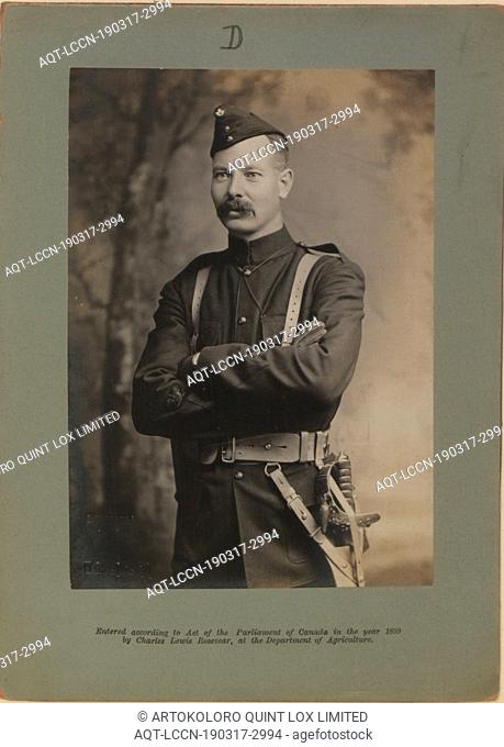 Sergeant Major Borland. Photo D, 1899