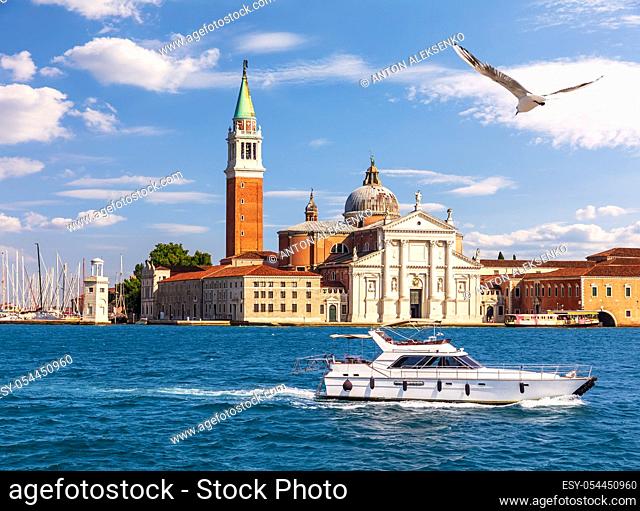 San Giorgio Maggiore island in Venice, Italy