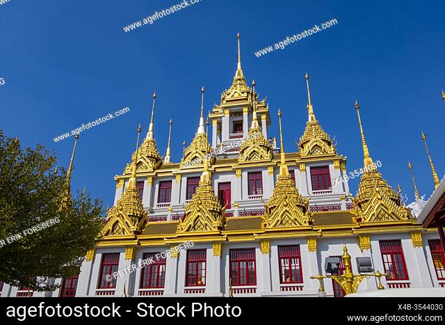 Loha Prasat, Wat Ratchanatdaram, Banglamphu, Bangkok, Thailand