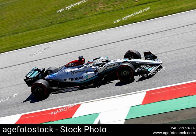 #63 George Russell (GBR, Mercedes-AMG Petronas F1 Team), F1 Grand Prix of Austria at Red Bull Ring on July 8, 2022 in Spielberg, Austria