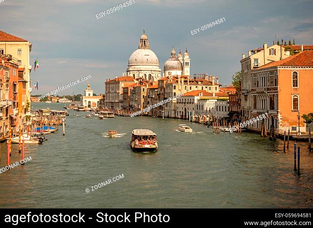 a panoramic view of Venice