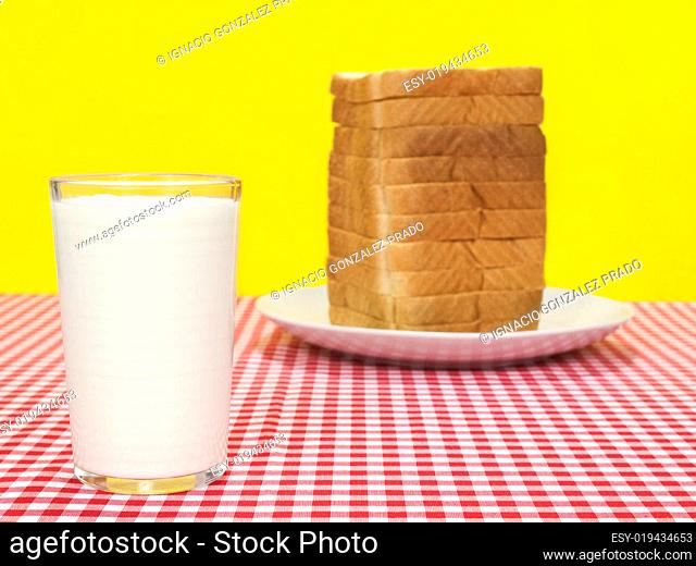 Milk and bread