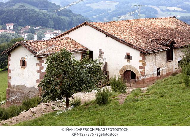 Iturbide Palace, Aitzano Quarter, Gartzain, Baztan Valley, Navarra Nafarroa, Spain España