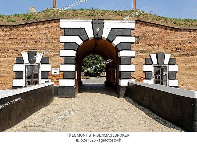 Gestapo prison Small Fortress Theresienstadt, Terezin, north Bohemia, Czech Republic