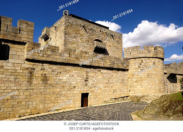 Castle, Puebla de Sanabria, Zamora province, Spain, Century XII, Fortification, walls, Daytime, Horizontal, Architecture, Tourism, Castilla y Leon