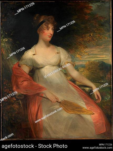 Portrait of a Woman. Artist: Sir William Beechey (British, Burford, Oxfordshire 1753-1839 Hampstead); Date: ca. 1805; Medium: Oil on canvas; Dimensions: 50 x 40...