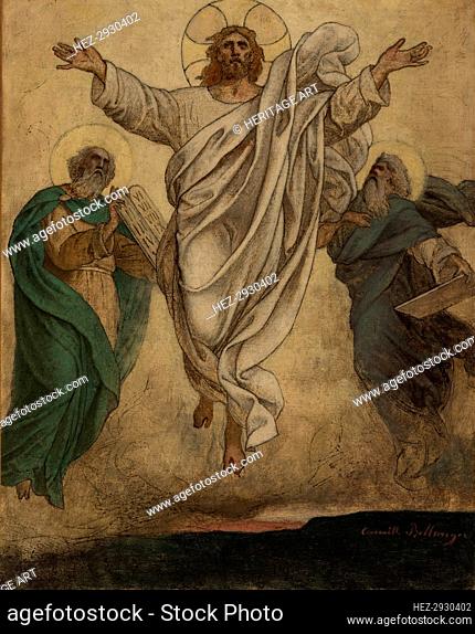 Esquisse pour l'église de Dugny : La Transfiguration : La Résurrection du Christ, c.1874. Creator: Camille-Félix Bellanger