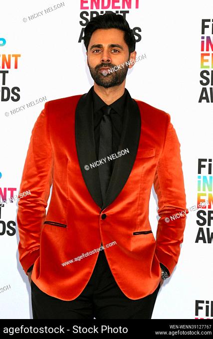 2023 Film Independent Spirit Awards at the Tent on the Beach on March 4, 2023 in Santa Monica, CA Featuring: Hasan Minhaj Where: Santa Monica, California