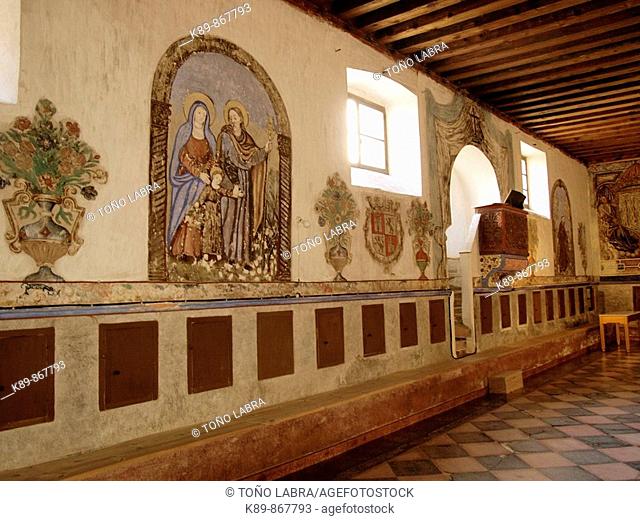 Refectorio. Convento de San Antonio de Padua. Segovia. Castilla y León. España