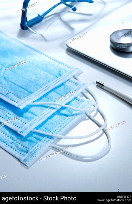 Disposable surgical masks and other medical products