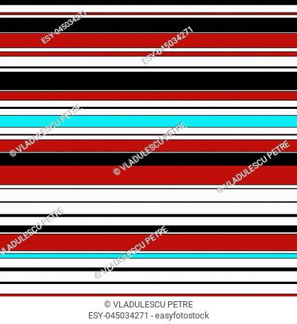 pattern with horizontal colored stripes
