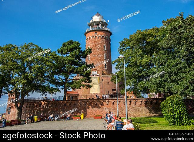 Poland, August / September 2020: Impressions Poland - 2020 Poland / Kolobrzeg-Kolberg / Lighthouse | usage worldwide. - /Polen