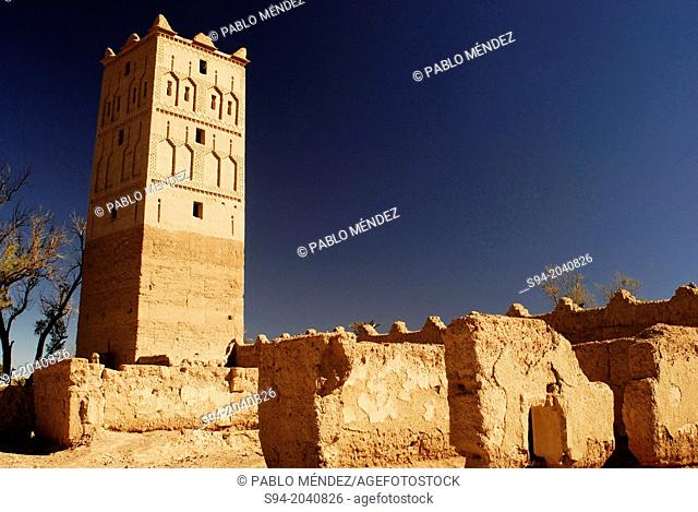 Kasbah in Skoura, Dades valley, Morocco