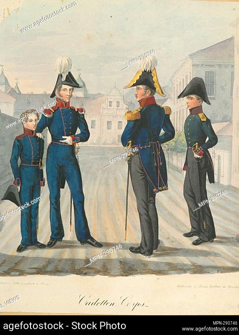 Germany, Saxony, 1821-1831. Vinkhuijzen, Hendrik Jacobus (Collector). The Vinkhuijzen collection of military uniforms Germany Germany, Saxony, 1821-1831