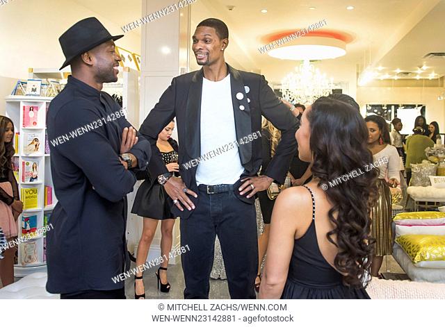 Owner Adrienne Bosh, wife to Miami Heat star, Chris Bosh, hosts a private VIP sneak peek party at Sparkle and Shine Darling in Miami Beach Featuring: Dwyane...