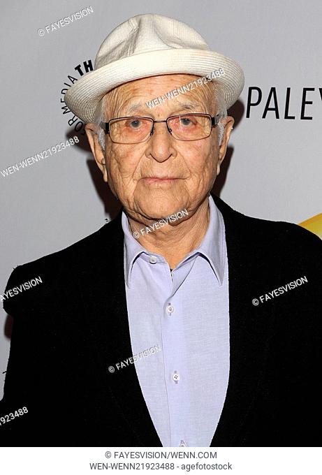 The Paley Center for Media's annual benefit gala for LGBT equality - Arrivals Featuring: Norman Lear Where: Los Angeles, California