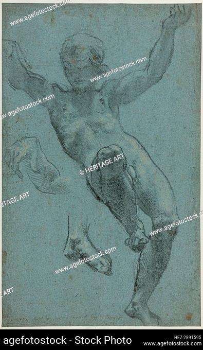 Study of a Youth for the Loggia of Cupid and Psyche, 1611/13. Creator: Ludovico Cardi