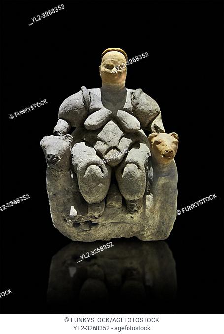 Terracotta Goddess figure which has been associated with agriculture & human fertility because of her big breasts and wide hips