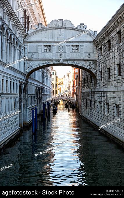 Bridge of Sighs. Venice (Italy), May 31st, 2021