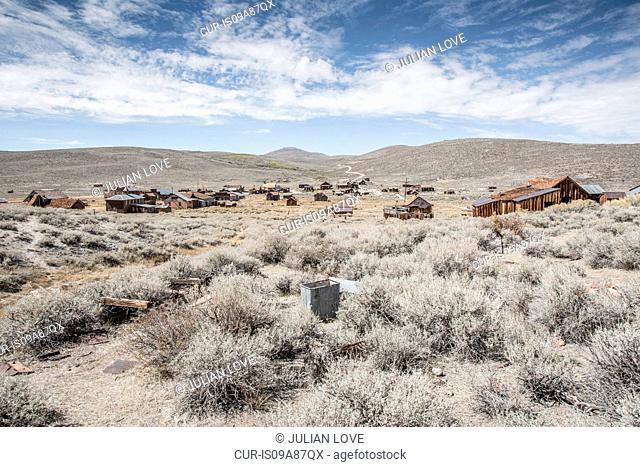 Ghost town of Bodie, California, USA