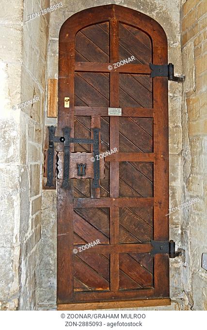 UK Oxfordshire Checkendon Church Doorway