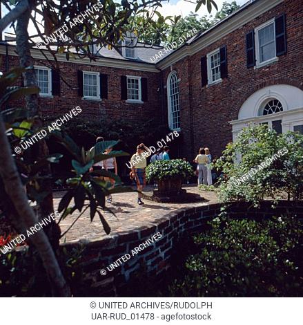 Wohnarchitektur in Mount Pleasant, South Carolina, USA 1980er Jahre. Residential architecture in Mount Pleasant, South Carolina, 1980s