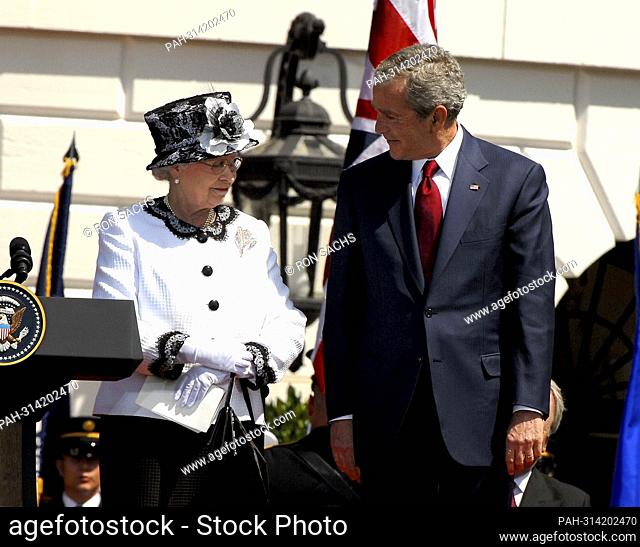 Washington, D.C. - May 7, 2007 -- Her Majesty Queen Elizabeth II makes remarks as she and His Royal Highness The Prince Philip