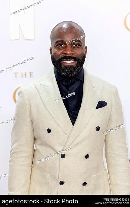 Cast and guests on the red carpet for The Crown' finale celebration Featuring: Melvin Odoom Where: London, United Kingdom When: 05 Dec 2023 Credit: Phil...