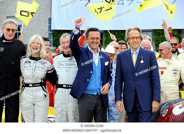 Goodwood Festival of Speed in West Sussex, UK honours the career of ex-Formula 1 CEO Bernie Ecclestone who attended today