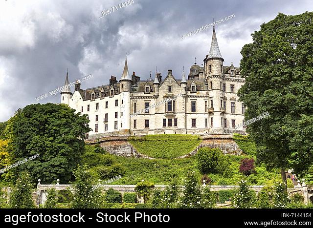 Dunrobin Castle, Golspie, Sutherland, Highlands, Scotland, United Kingdom, Europe