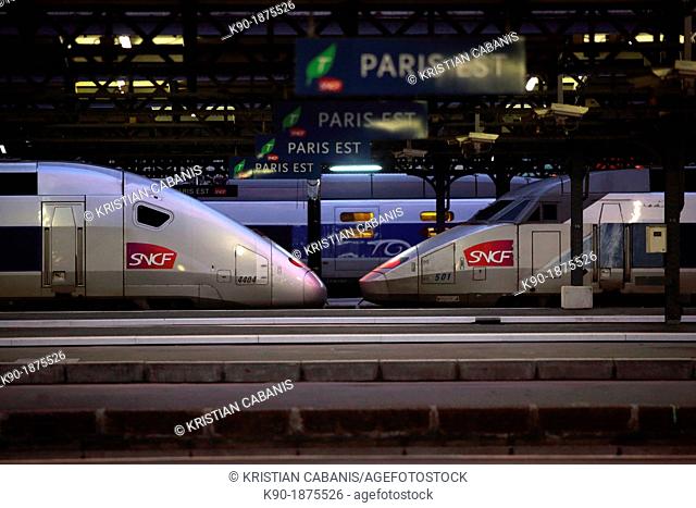 Gare de l'Est, Paris, Ile de France, France, Europe