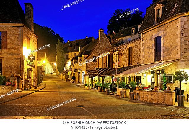 France, Dordogne, Beynac-et- Cazenac in Dordogne Valley