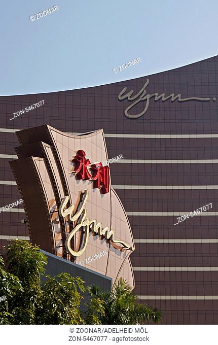 Hotel Wynn, Hotel und Casino, Macao, China, Asien Hotel Wynn, Hotel and Casino, Macau, China, Asia