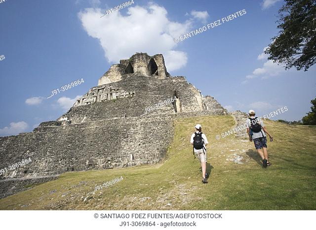 Maya archaeological site of Xunantunich. Belize