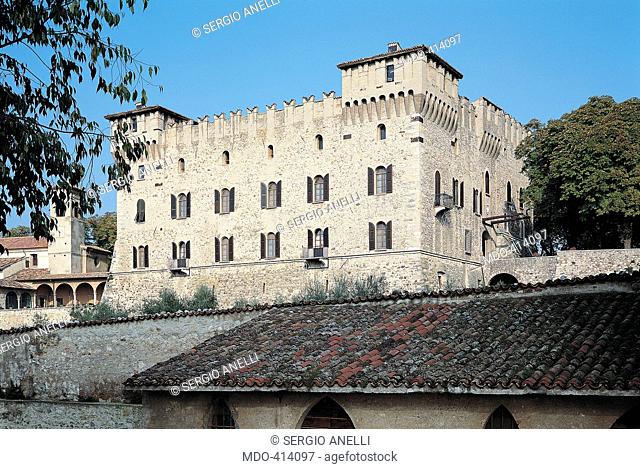 Averoldi Castle or Drùgolo Castle, by Unknown, 10th - 14th Century, Unknow. Italy, Lombardy, Lonato del Garda, Brescia, Averoldi Castle. All