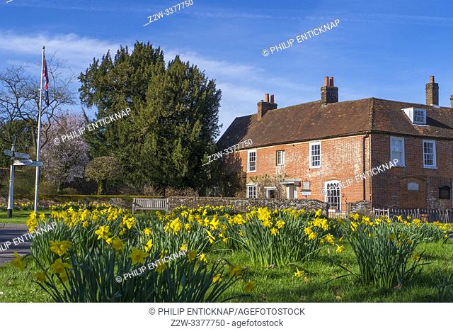 Author Jane Austenâ. . s ( 1775-1817 ) house in the village of Chawton , East Hampshire where she spent the last eight years of her life is now a museum