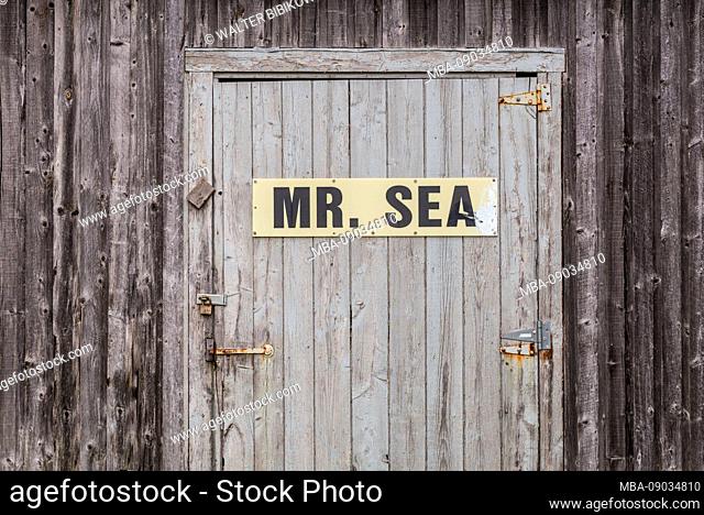 Canada, Prince Edward Island, Georgetown, the fishing shack of Mr. Sea