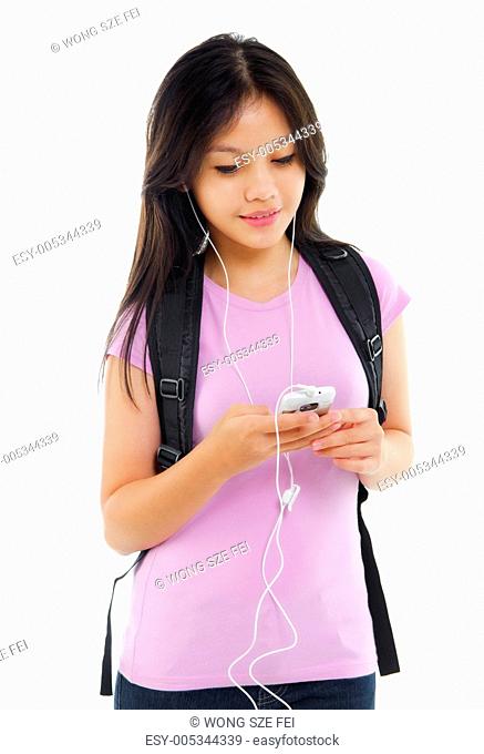 Texting / Listening music