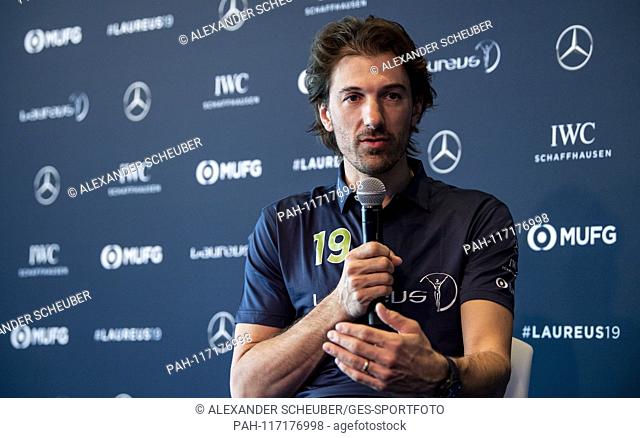 Fabian Cancellara (Laureus Academy Member) in a press conference. GES / Sports General / Laureus World Sports Awards 2019, 18.02
