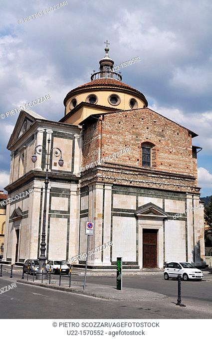 Prato (Italy): the Basilica of Santa Maria delle Carceri