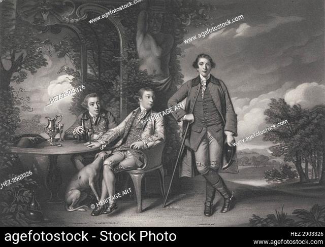 Inigo Jones Esq., The Honorable Henry Fane, and Charles Blair Esq., 1824-1899. Creator: James Scott