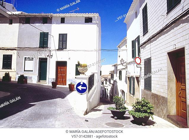 Old town. Mahon, Menorca island, Balearic Islands, Spain