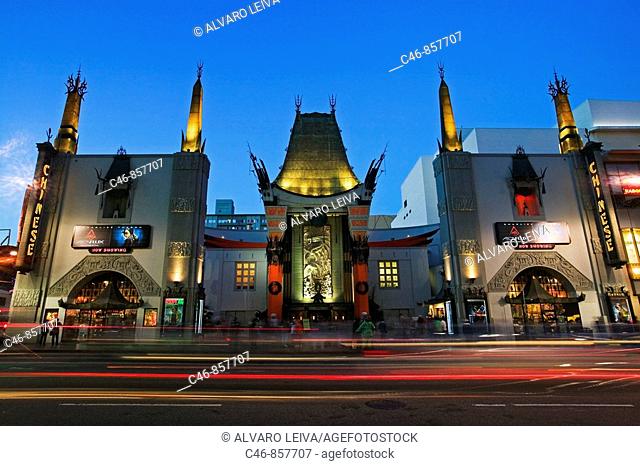 Grauman's Chinese Theatre, Hollywood, Los Angeles, California, USA