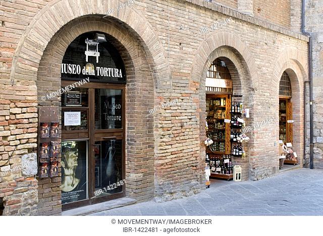 Torture Museum, Museo della Tortura, San Gimignano, UNESCO World Heritage Site, Tuscany, Italy, Europe