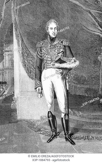 Charles X, king of France 9th October 1757- 6th November 1836
