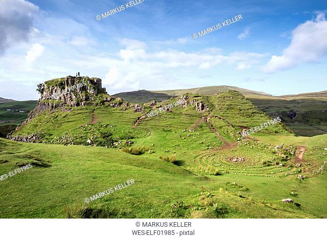 United Kingdom, Scotland, Inner Hebrides, Isle of Skye, Uig, Fairy Glen