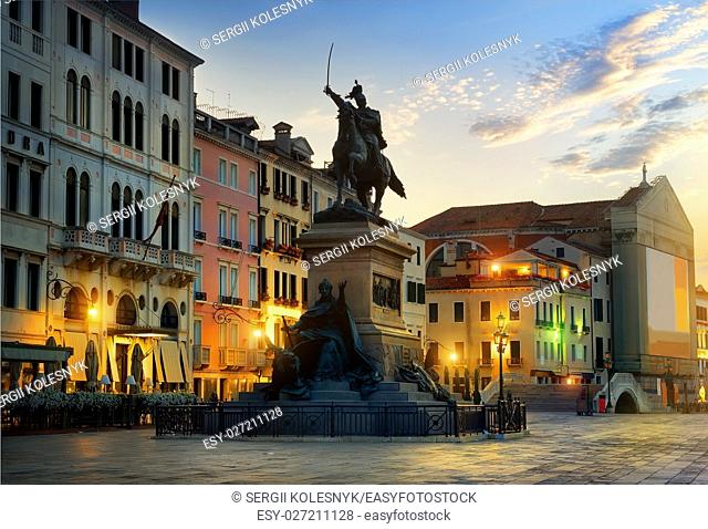 Monument to Vittorio Emmanuele II in Venice, Italy