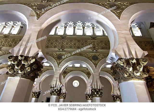 Sinagoga de Santa María la Blanca â. “ Toledo â. “ Castilla-La Mancha â. “ España - Europa